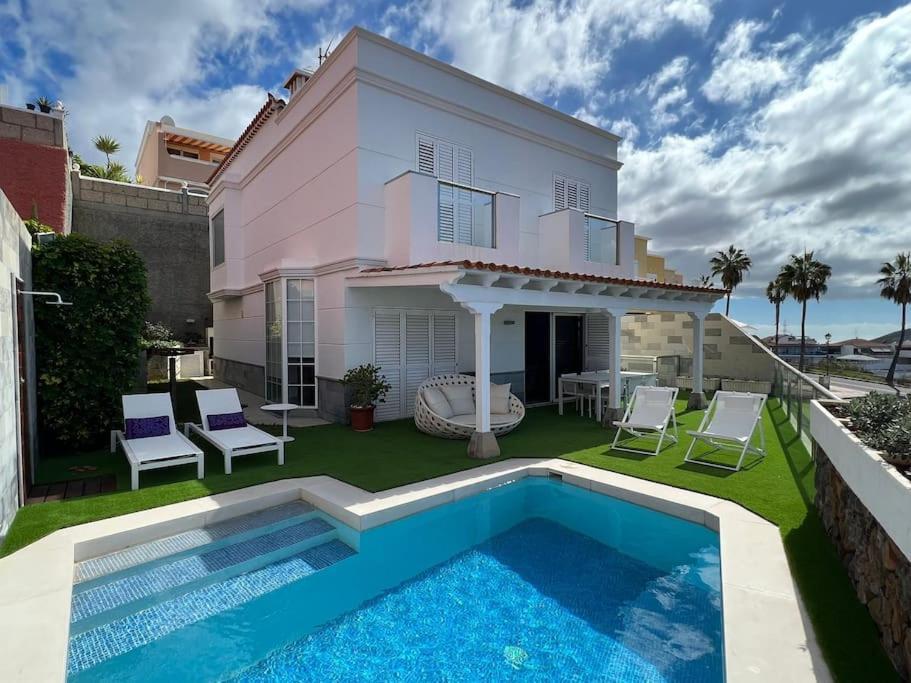 Villa Privada Con Piscina Tenerife Sur Aljaba 5 Chayofa 외부 사진