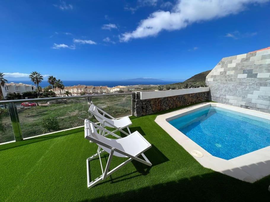 Villa Privada Con Piscina Tenerife Sur Aljaba 5 Chayofa 외부 사진