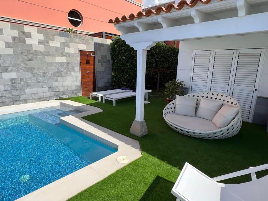 Villa Privada Con Piscina Tenerife Sur Aljaba 5 Chayofa 외부 사진